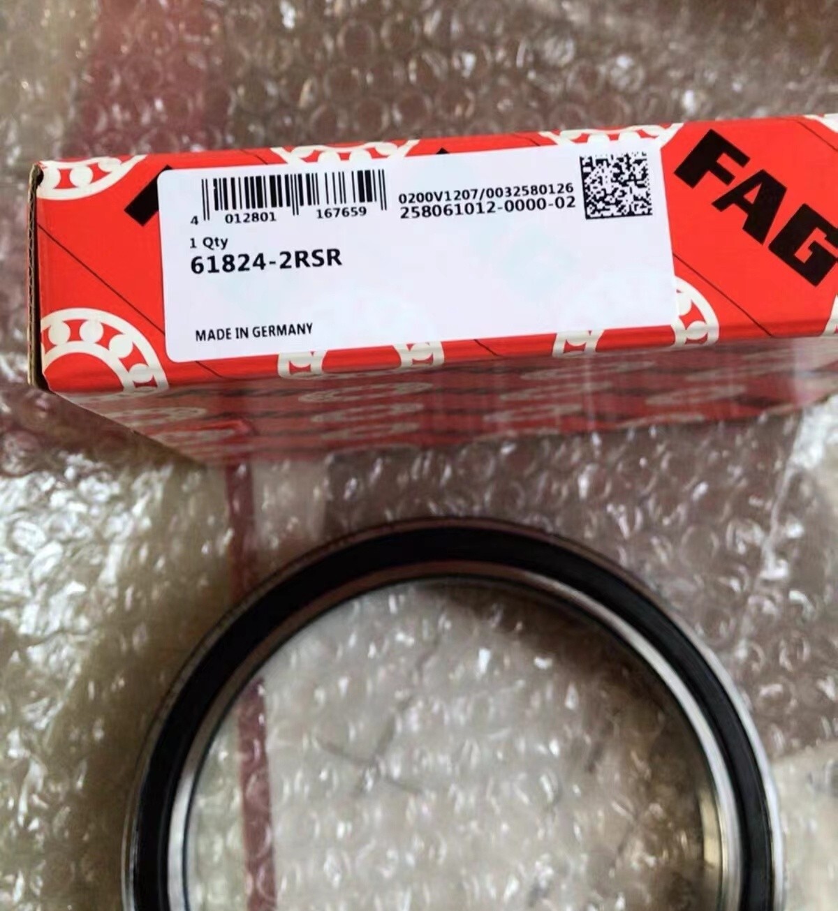 1PC FAG 61824-2RSR deep groove ball bearing