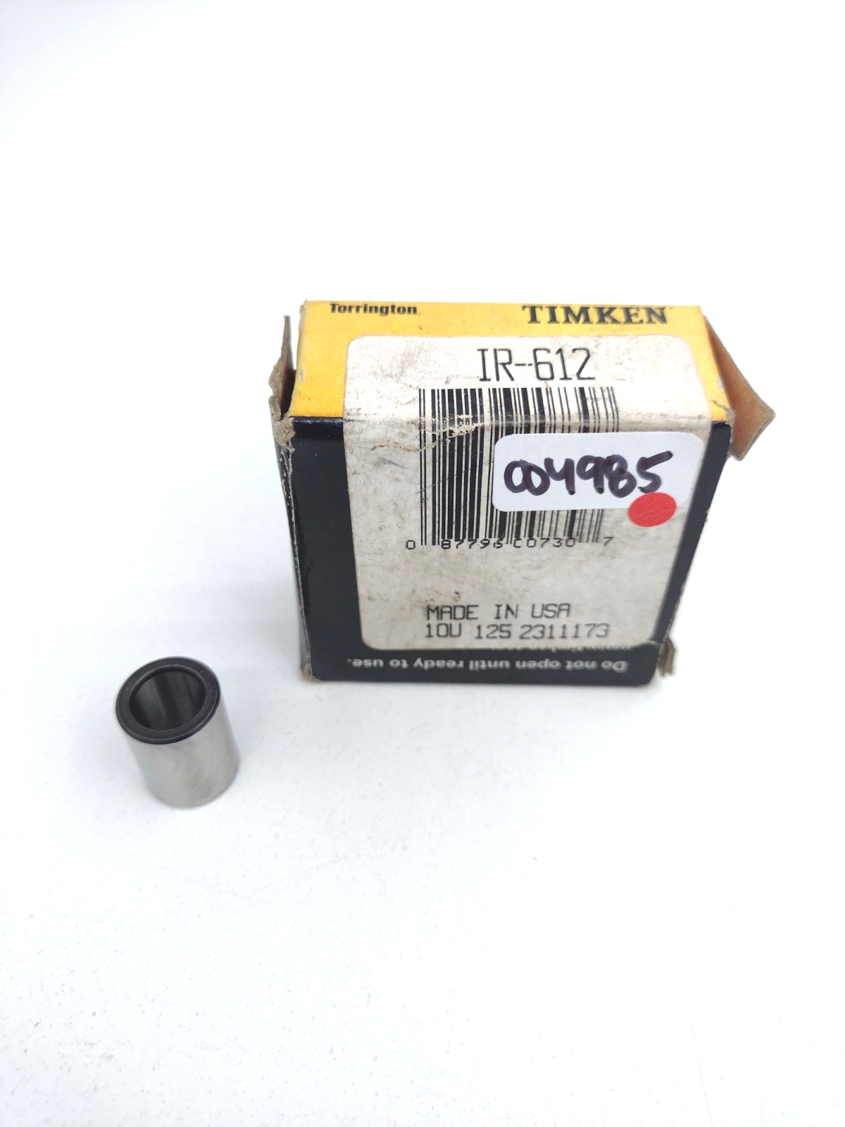 Timken Torrington IR-612 Needle Roller Bearing Inner Ring 0.375 inch Bore