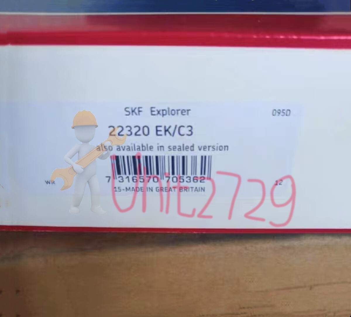 NEW SKF 22320 EK/C3 spherical roller bearing 1PCS #DC