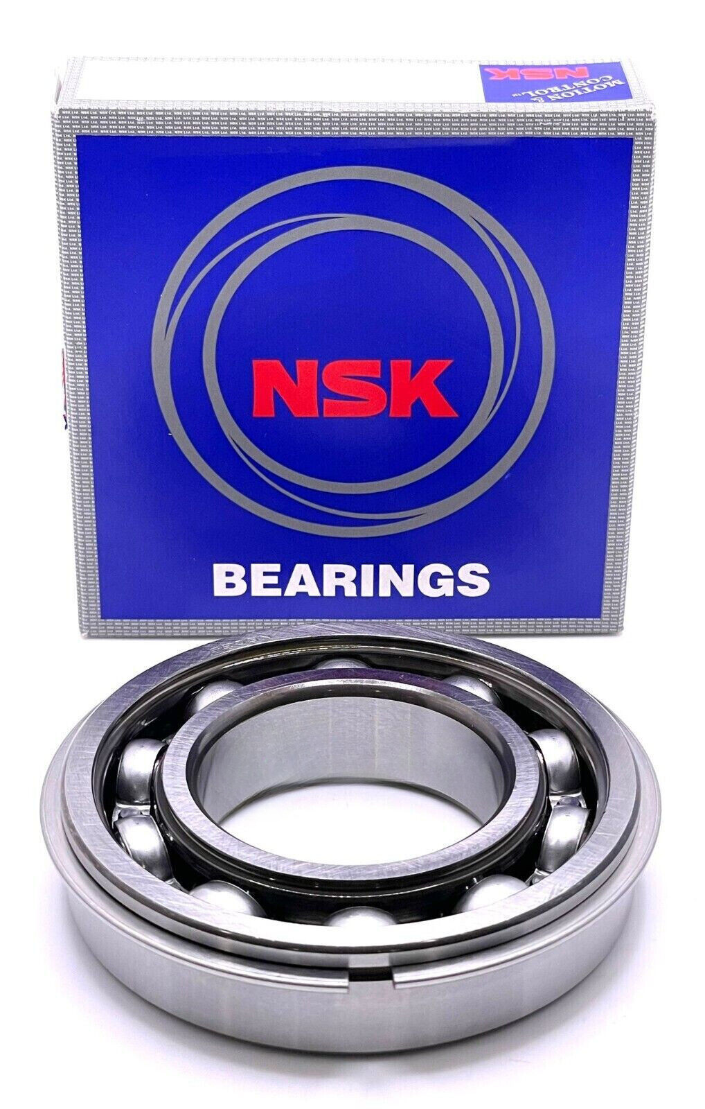 NSK 6209 ZNR Shielded ONE SIDE Bearing with snap ring groove 45x85x19mm