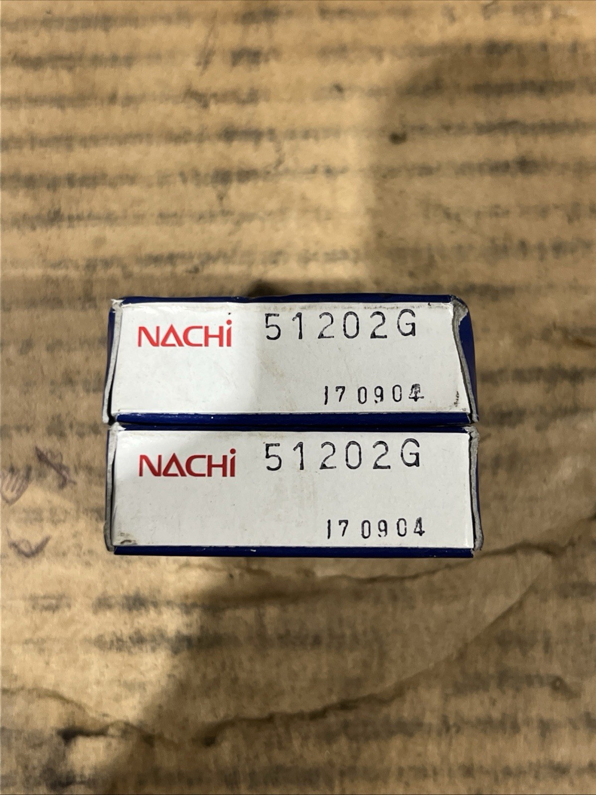 🔥NACHI 51202G Ball Bearing, LOT(2), New Free Shipping🇺🇸