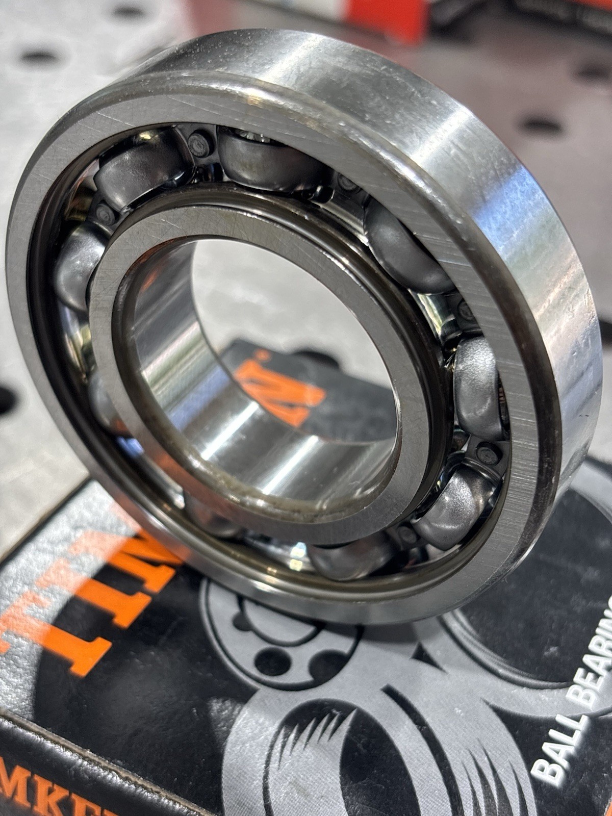 Timken Ball Bearing 207K Z3 FS50000 Steel 20.8mm Bore 72mm OD 19mm