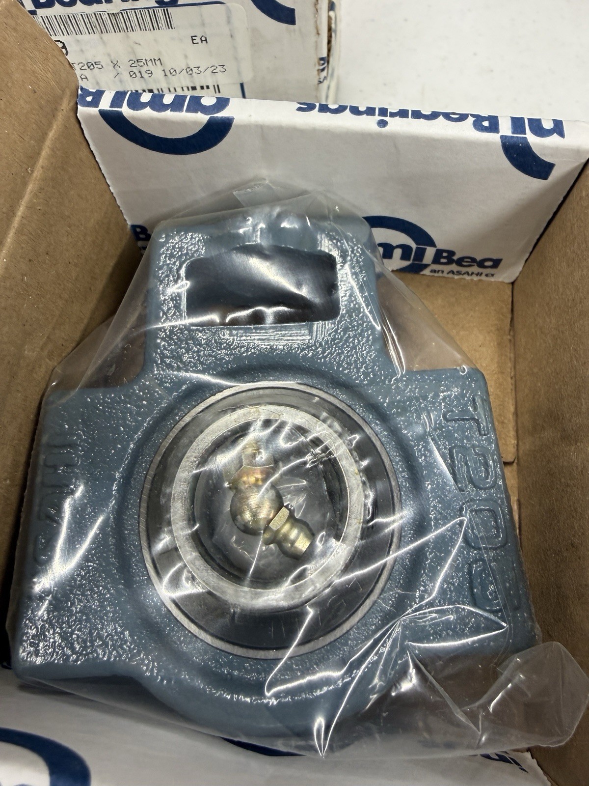 (5) AMI UCT205 X 25MM Take-Up Ball Bearing Units- Side Mount- Brand New In Box