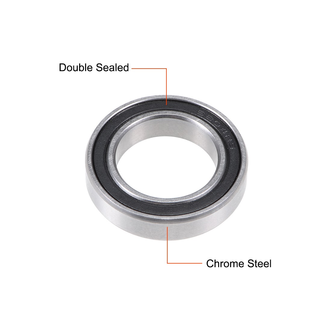 2 Pcs 20x32x7mm 6804-2RS Deep Groove Ball Bearing MACHINE Z2 Lever Bearings