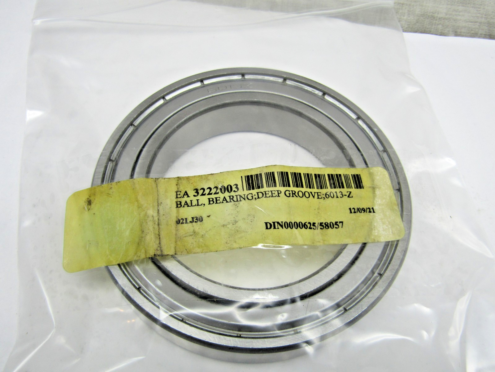 6013-ZZ 65mm X 100mm X 18mm Metal Shielded Bearing