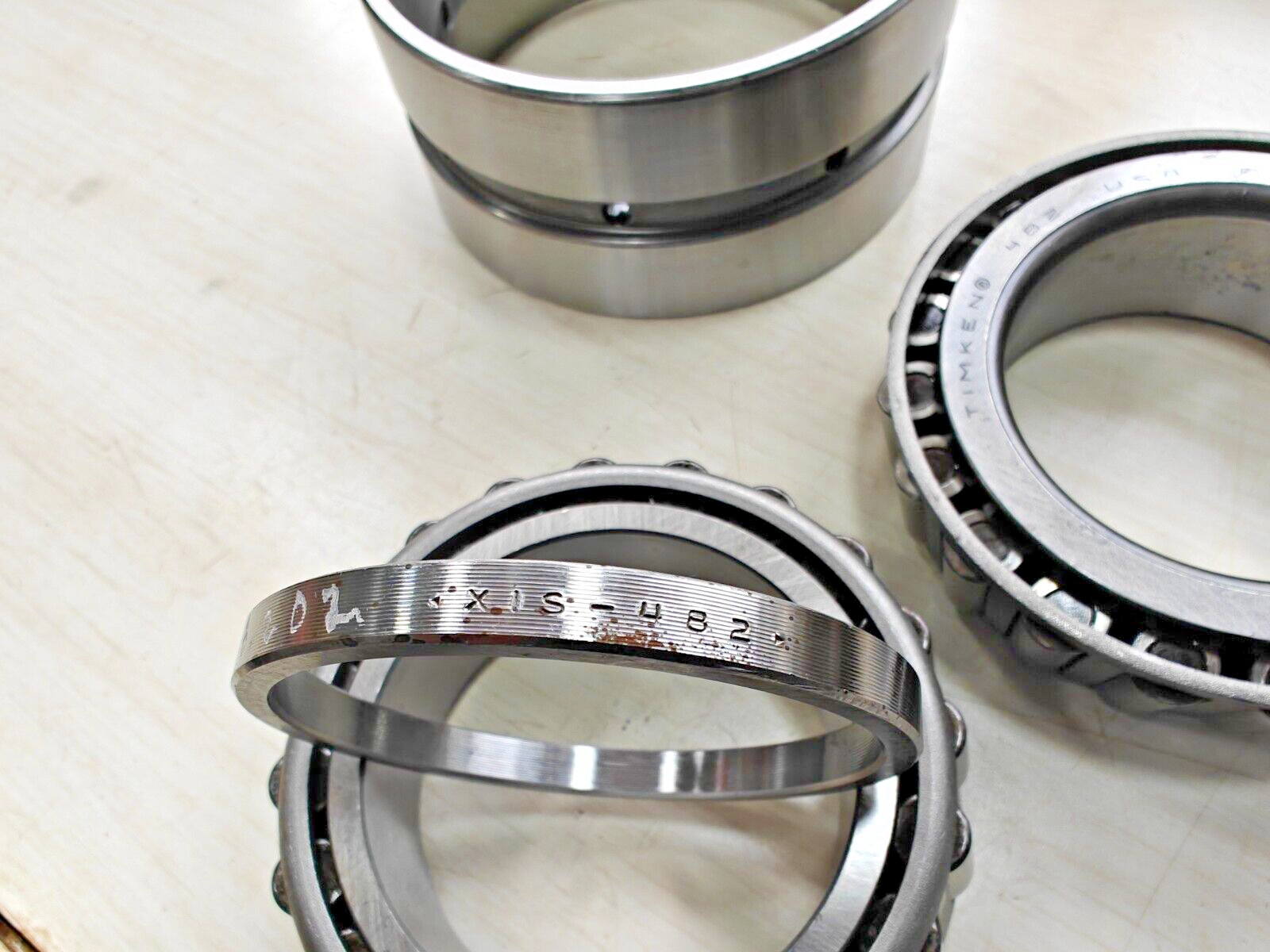 472D / 482 Timken Tapered Roller Bearing Double Cup & 2 Cones Complete Assembly