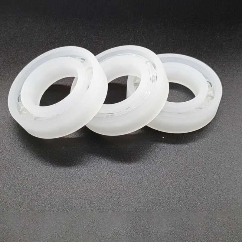 Deep Groove Ball Bearings PP Plastic Bearing Glass Ball Nylon Cage Insulation