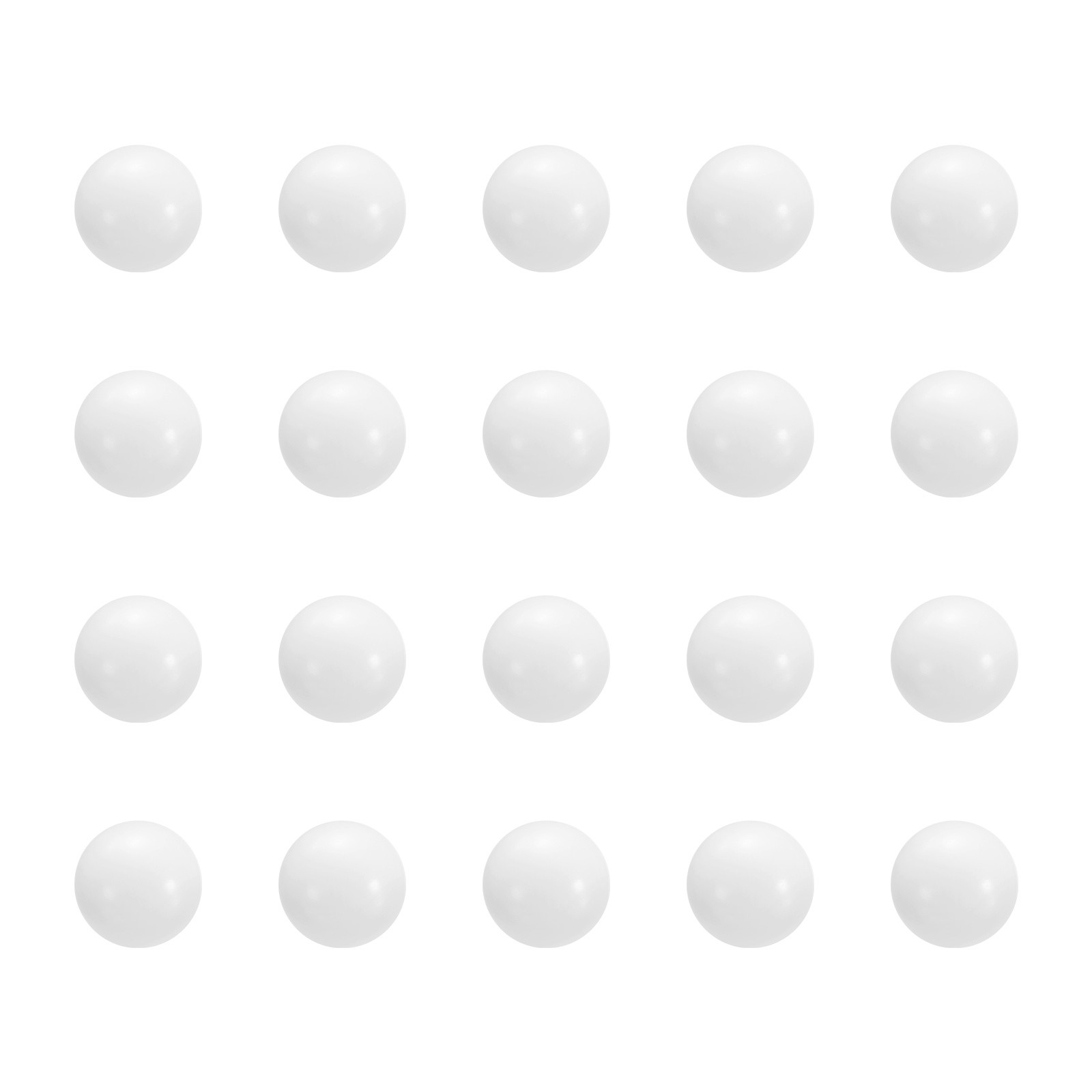 100pcs POM Bearing Balls 9mm Solid Plastic Bearing Ball