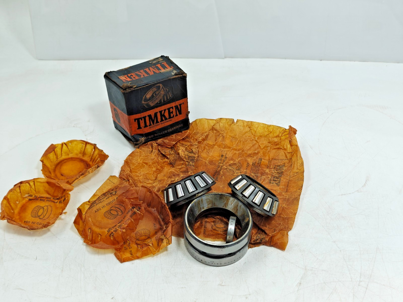 43118 – 90013 Timken Double Tapered Roller Bearing Cone&Cup Timken 43118 43119D