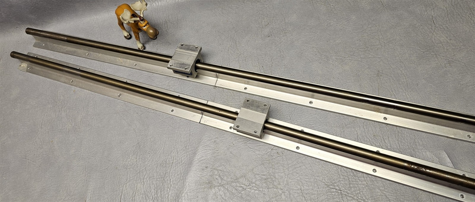 SPB8OPN Thomson Super Pillow Block Bearings w/ 30″ Rails Lot of 2