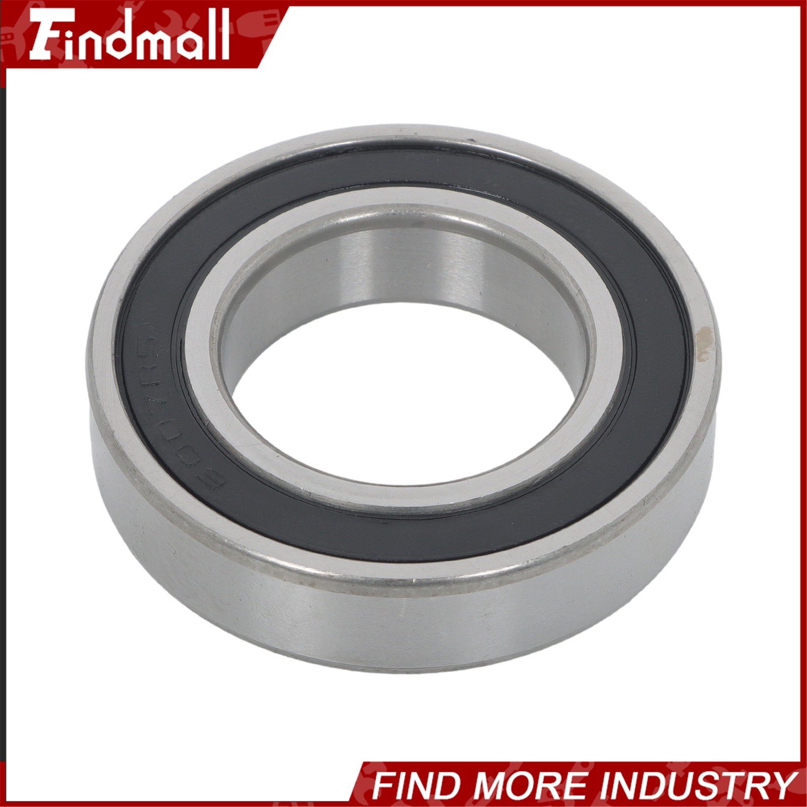 Findmall 6007-2RS Deep Groove Bearings 10pcs 35x62x14mm Rubber Sealed Set