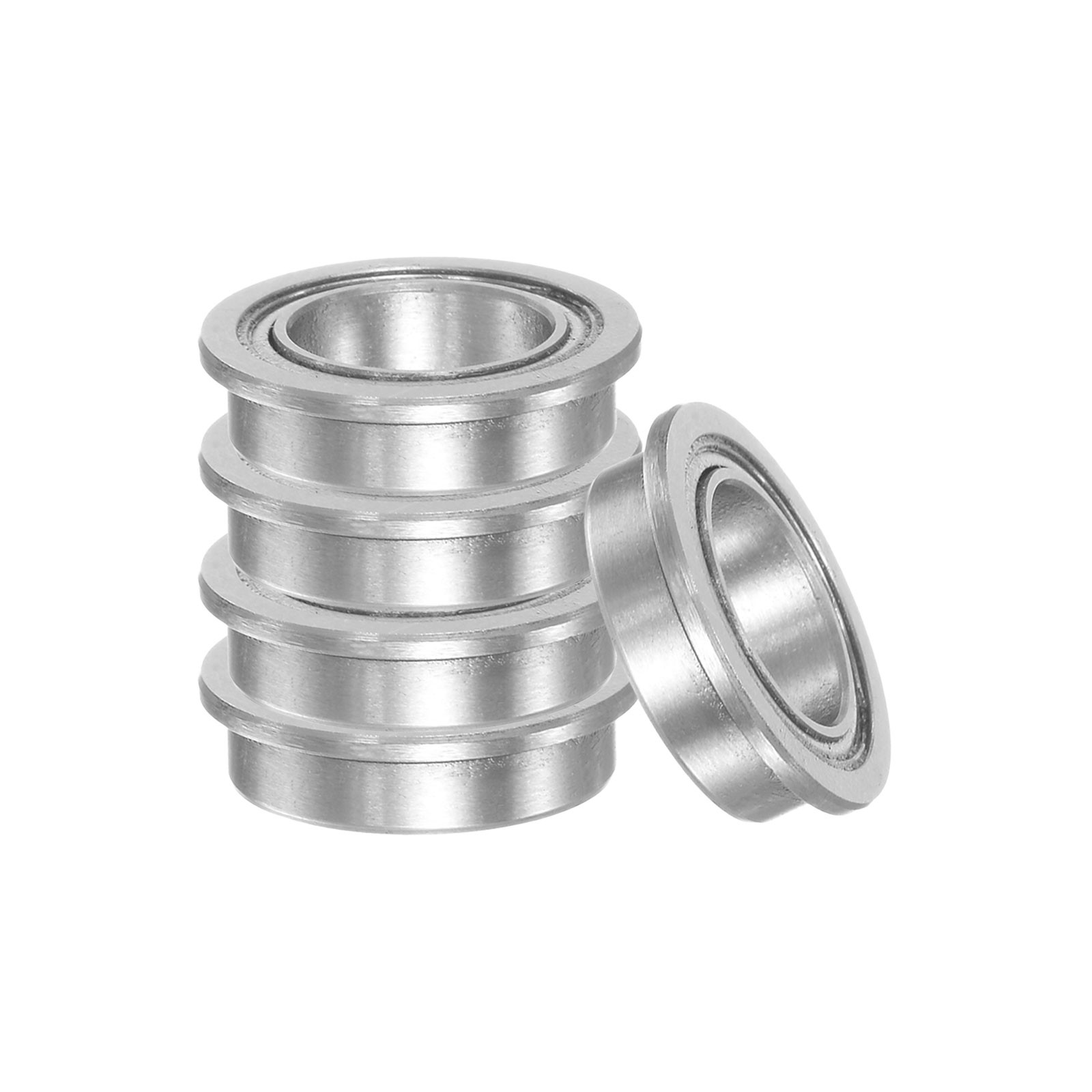 5pcs Deep Groove Ball Bearings 8mmx12mmx3.5mm Chrome Steel Balls Double Shield