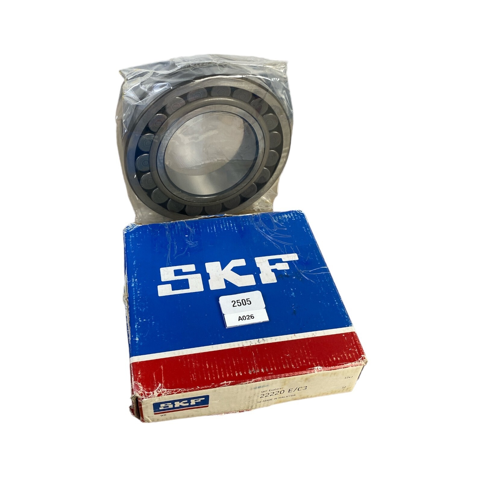 SKF 22220 E/C3 100 X 180 X 46 Mm Spherical Roller Bearing New OVP