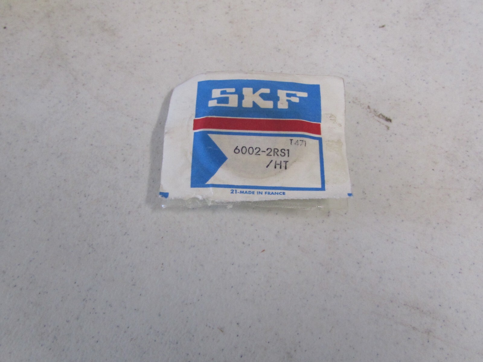6002RS1 SKF New Single Row Ball Bearing
