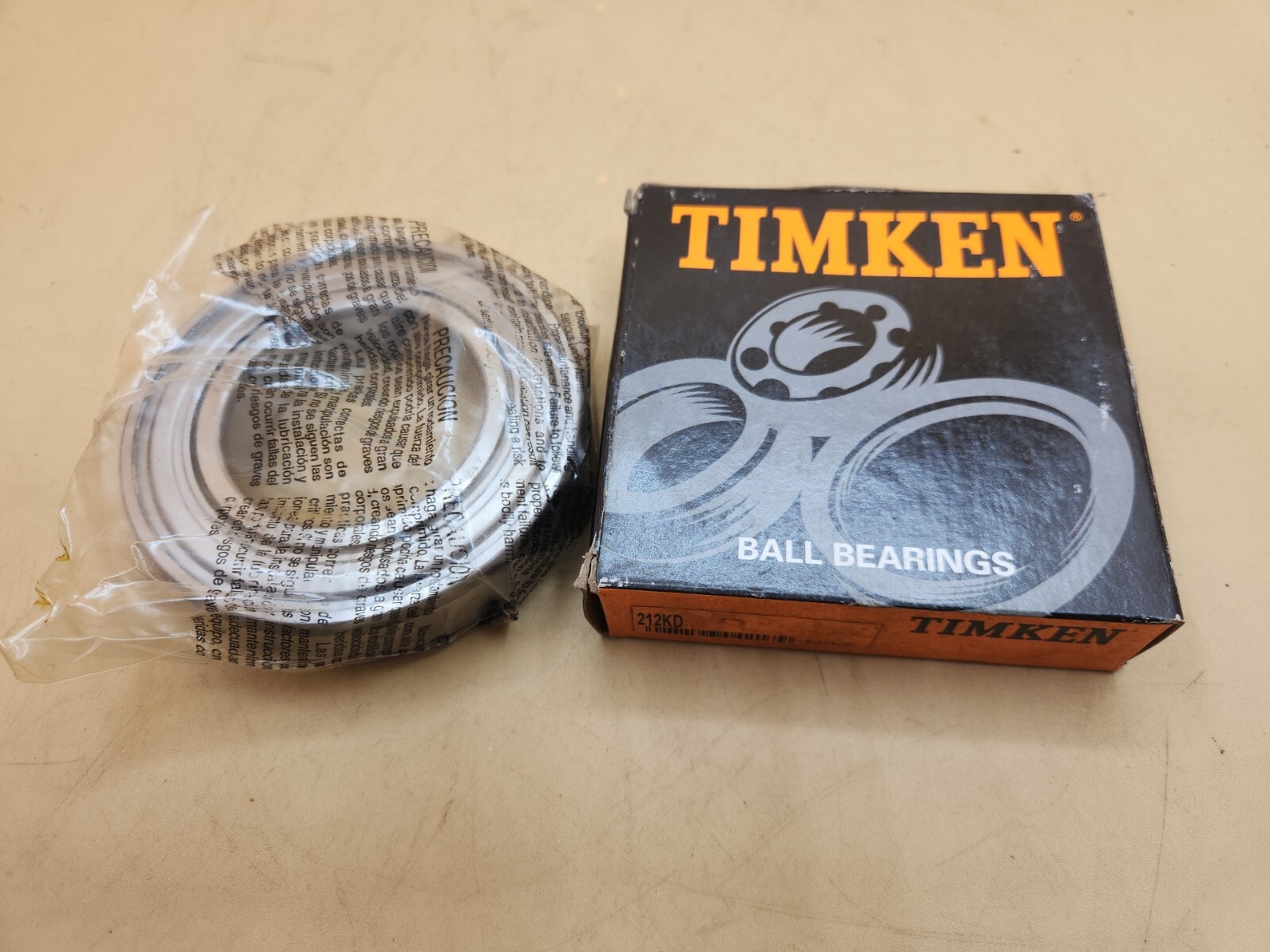 TIMKEN 212KD Z6 FS50000 60 Mm ID 110 Mm OD 22 Mm Width Deep Groove Ball Bearing