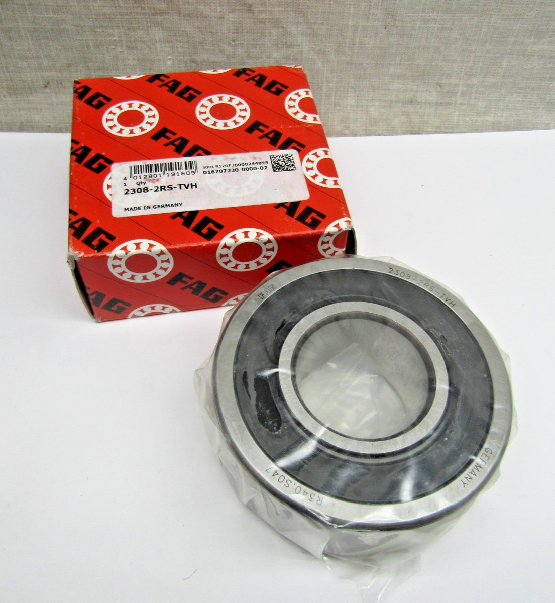 FAG 2308-2RS-TVH 40mm X 90mm X 33 mm Sealed Self Aligning Bearing