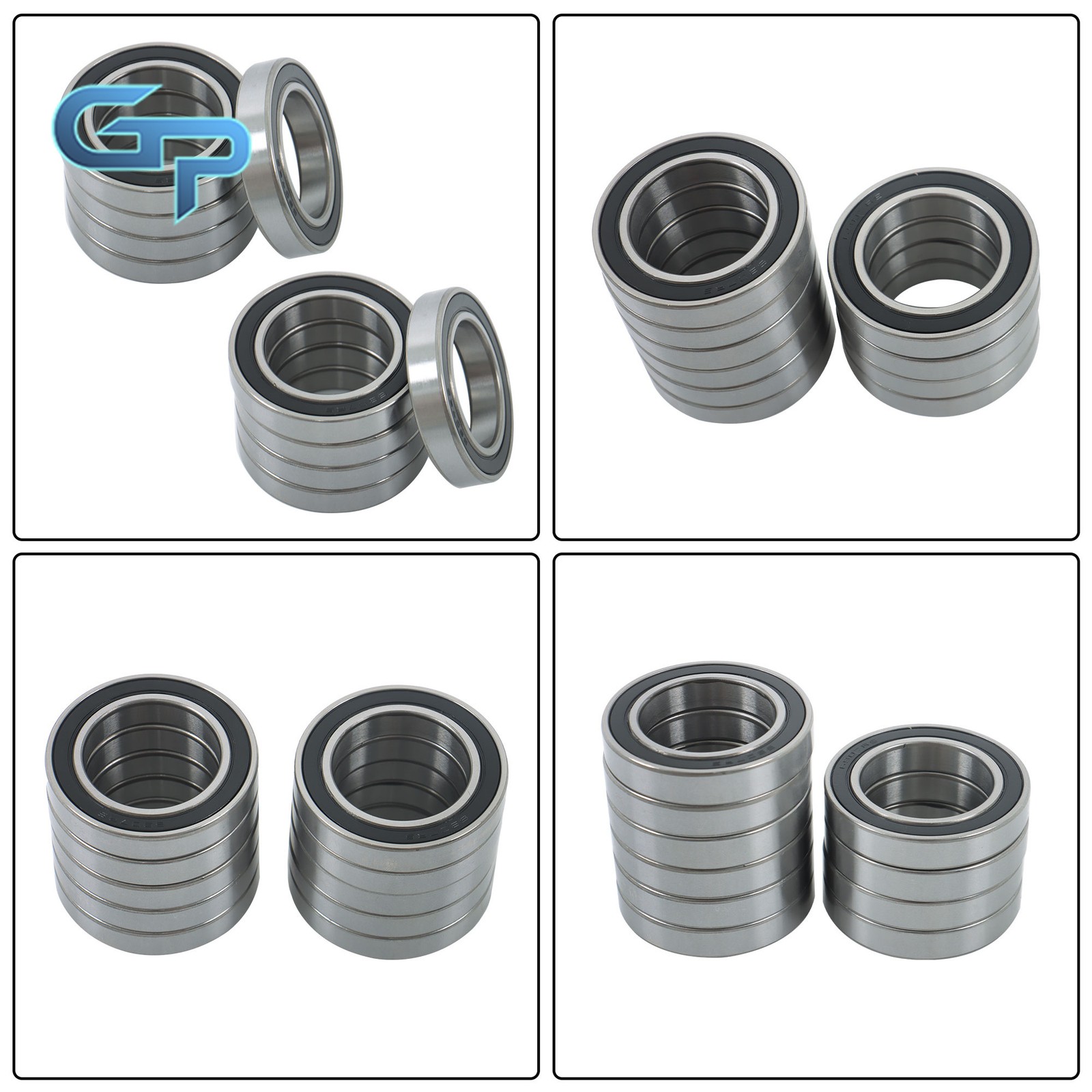 10pcs 6907-2RS 35x55x10mm Bearings Rubber Sealed Complete Set