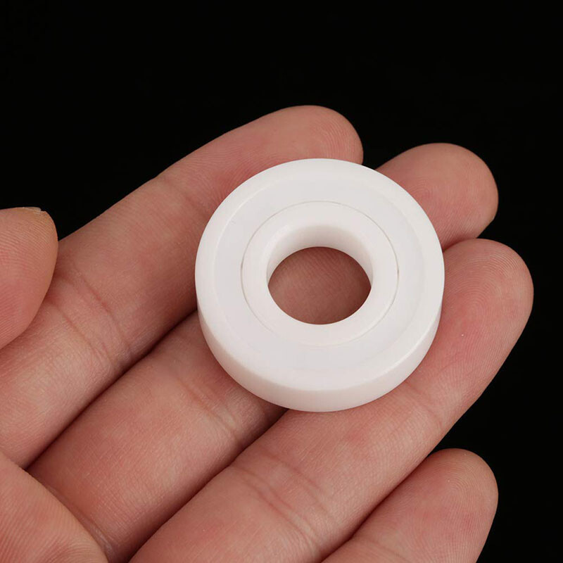 Zirconia Ceramic Bearings Double Seals Wear Resistant High Temperature Resistant