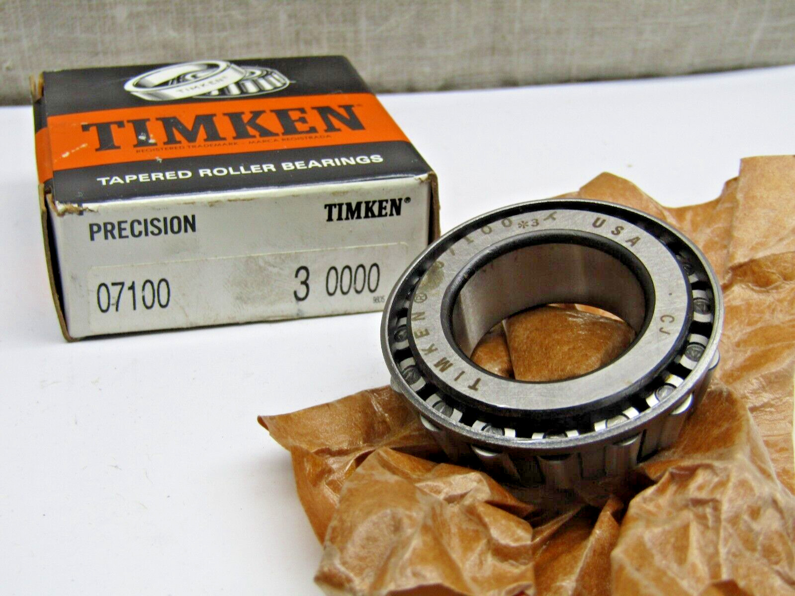 Timken 07100 -30000 *3 Class 3 Precision Tapered Roller Bearing