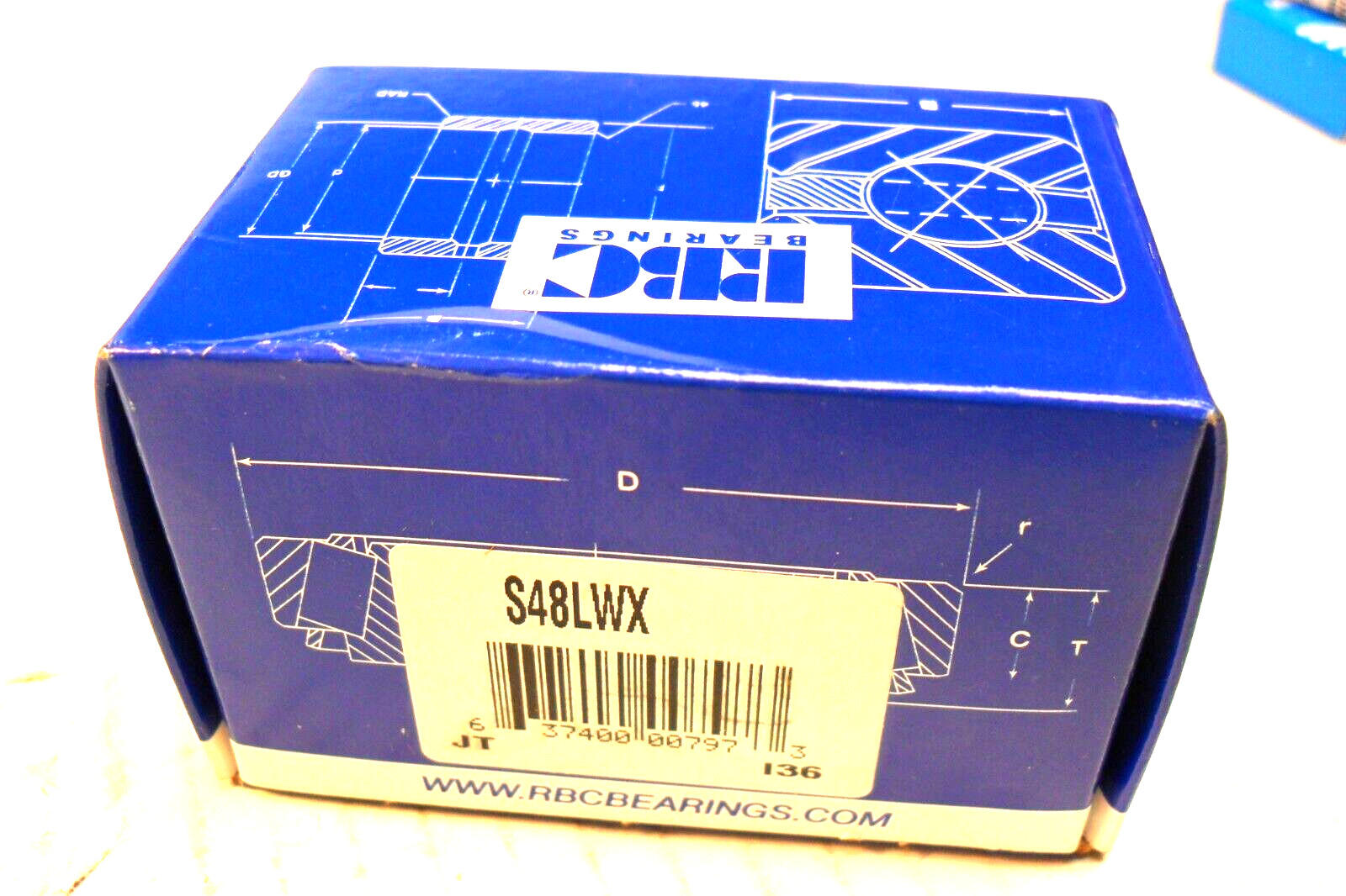 RBC S48LWX Cam Follower, New in Never Opened Box