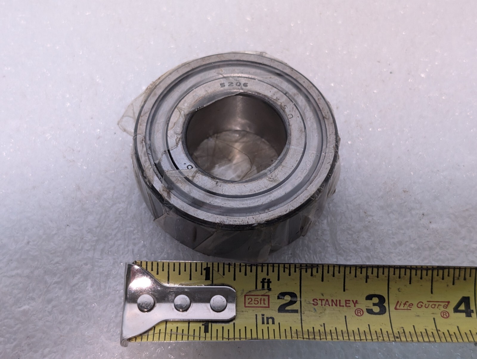 Fafnir 5207K Double Row Angular Contact Ball Bearing & Returns