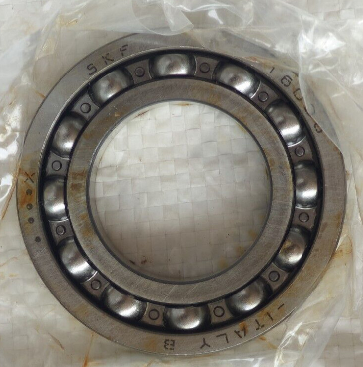 SKF 16006 DEEP GROOVE BALL BEARING, OPEN TYPE, NO SEALS 30x55x9mm