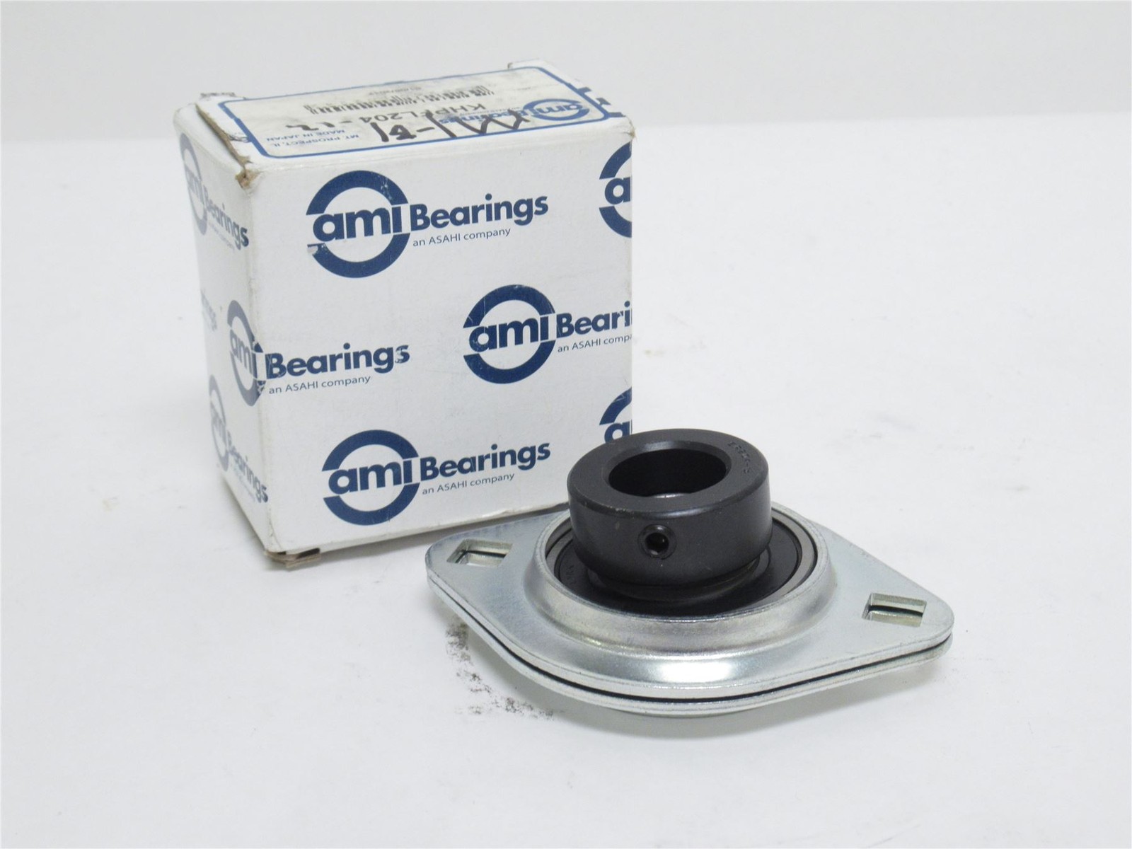 237529 New In Box; AMI KHPFL204-12 Flange Bearing; 3/4″ID; 2-Bolt