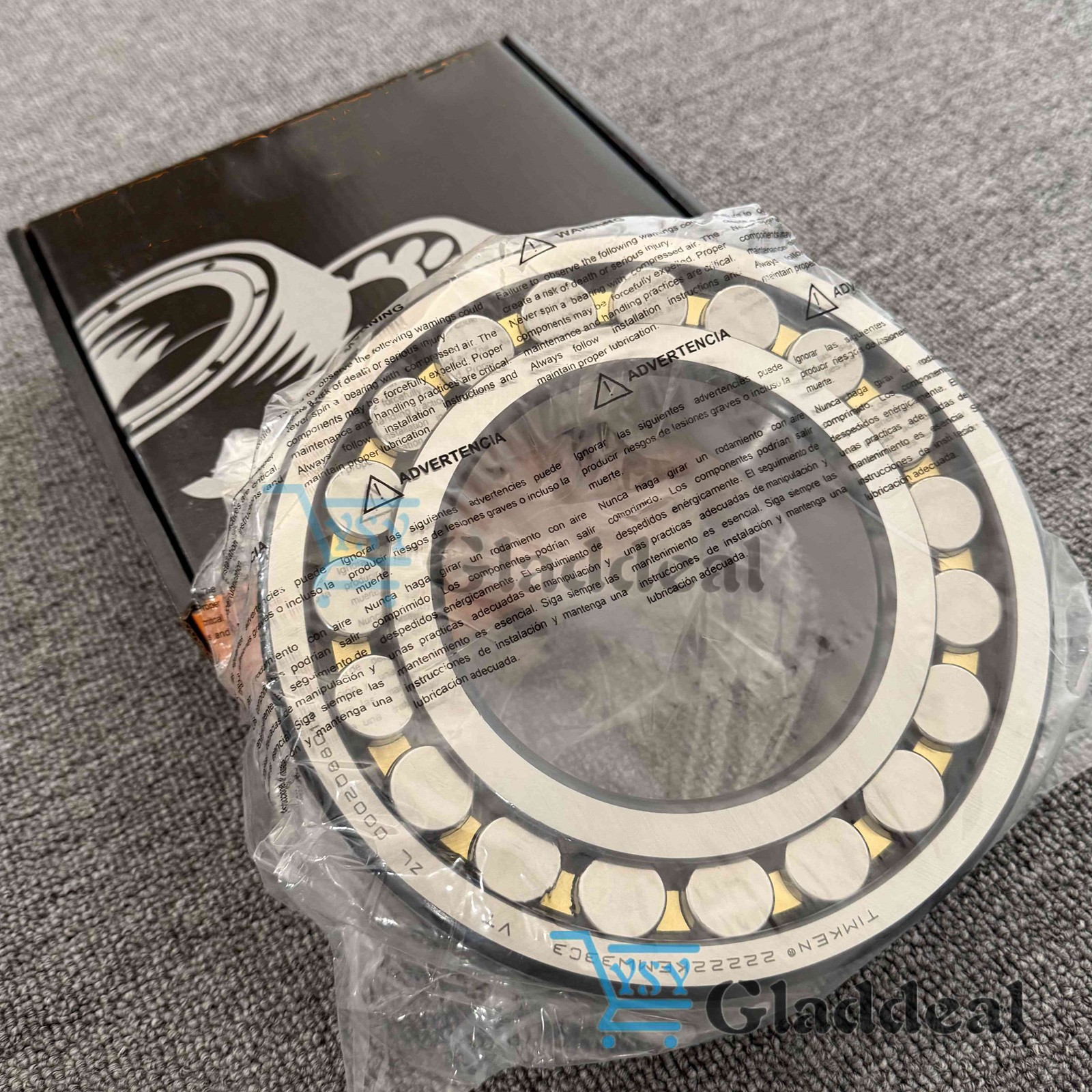 New Spherical Roller Bearing 22222KEMW33C3 for Timken 110 x 200 x 53 mm
