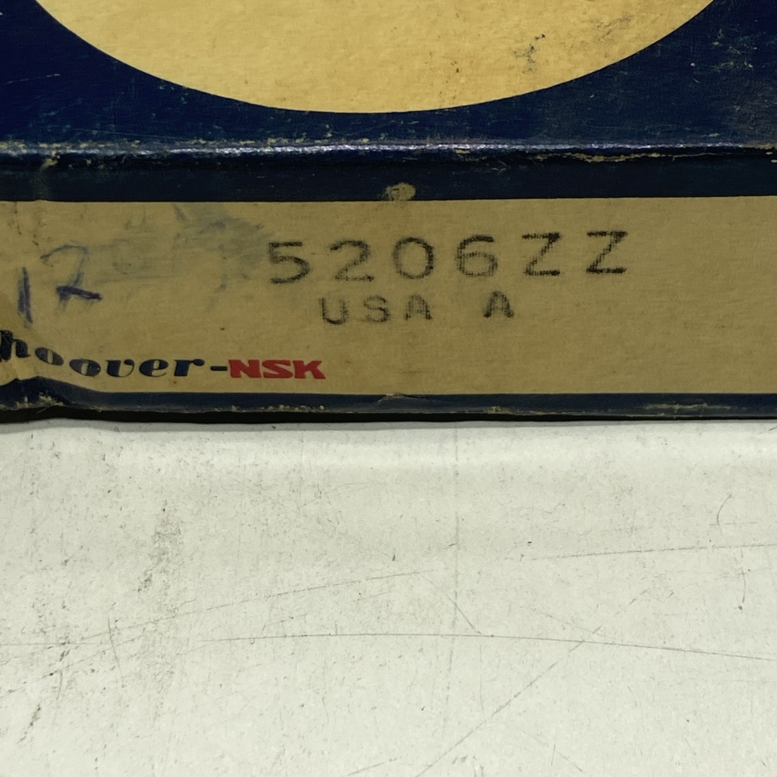 5206ZZ NSK Double Row Angular Contact Ball Bearing 30x62x23.8mm