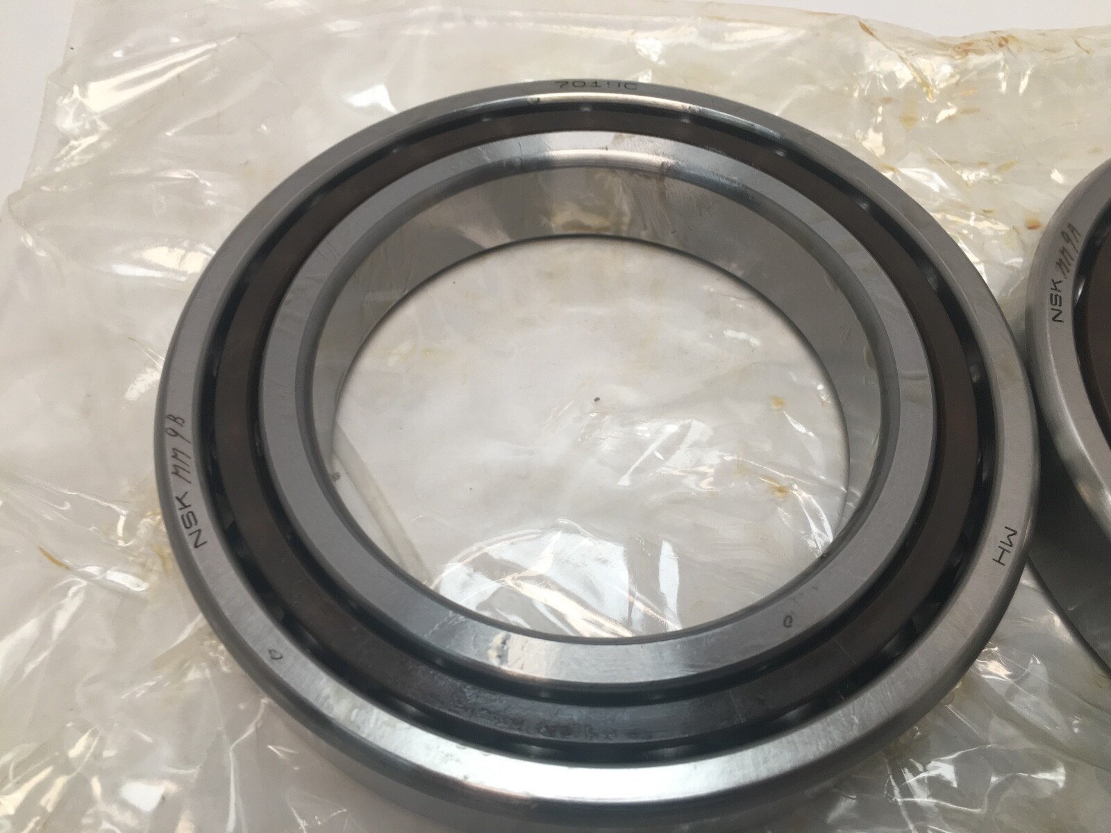 NSK 7019CTYDULPA7 Angular Contact Bearing 95x145x24mm 7019 CTY DUL PA7 Japan Set