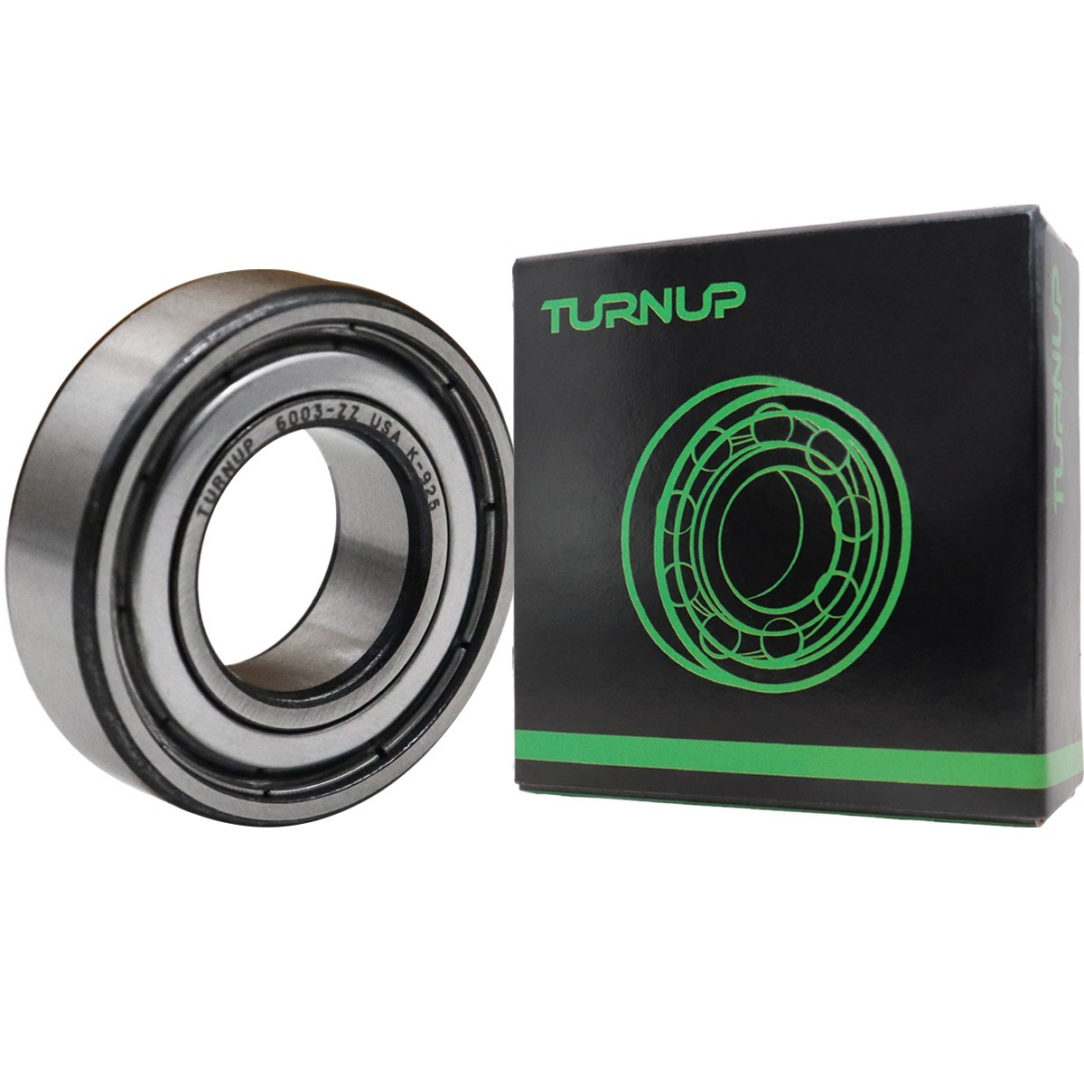 2Pcs TURNUP 6302-ZZ Double Metal Shielded Ball Bearings 15x42x13mm