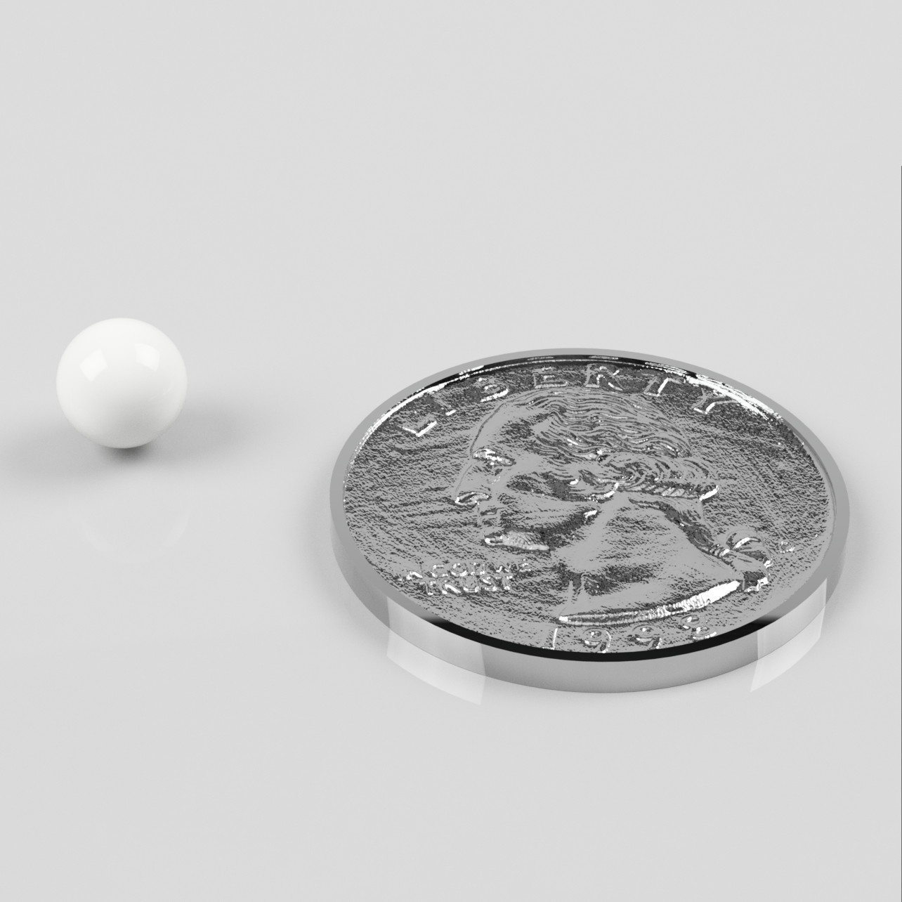 1/4″ Inch ZrO2 Zirconium Oxide Ceramic Ball Bearings G5