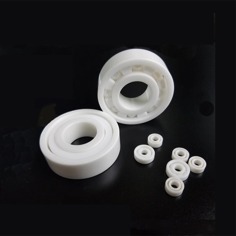 Miniature Zirconia Full Ceramic Bearing PTFE Retainer Insulate ZRO2 Non-Magnetic