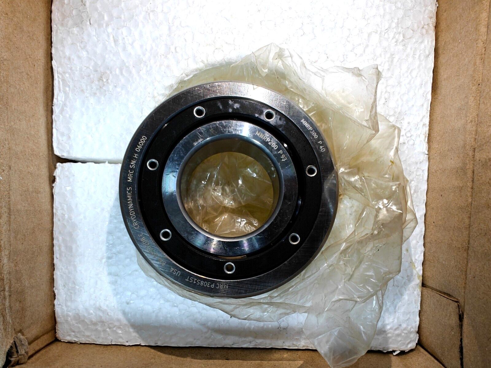 6308 C4 MRC P308S1ST CRYODYNAMICS BALL BEARING MADE IN USA