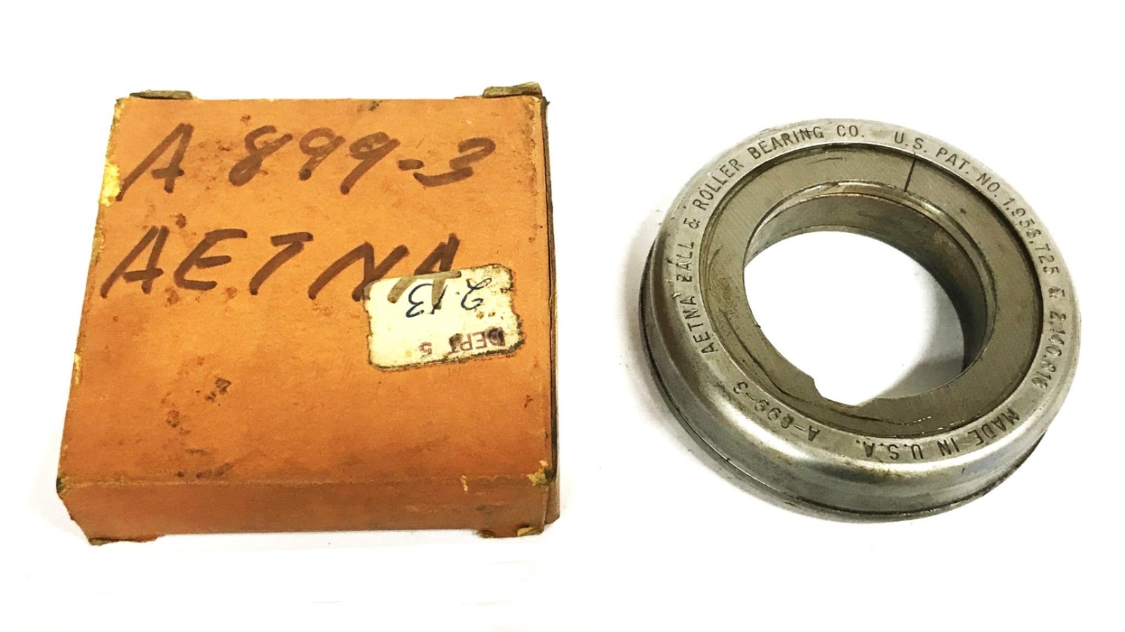 Aetna Clutch Bearing A-899-3 NOS