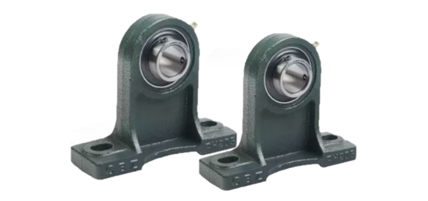 2-Pack UCPH205-16 , 1″ Bore ,Pedestal Base Pillow Block Bearings w/ Set Screw