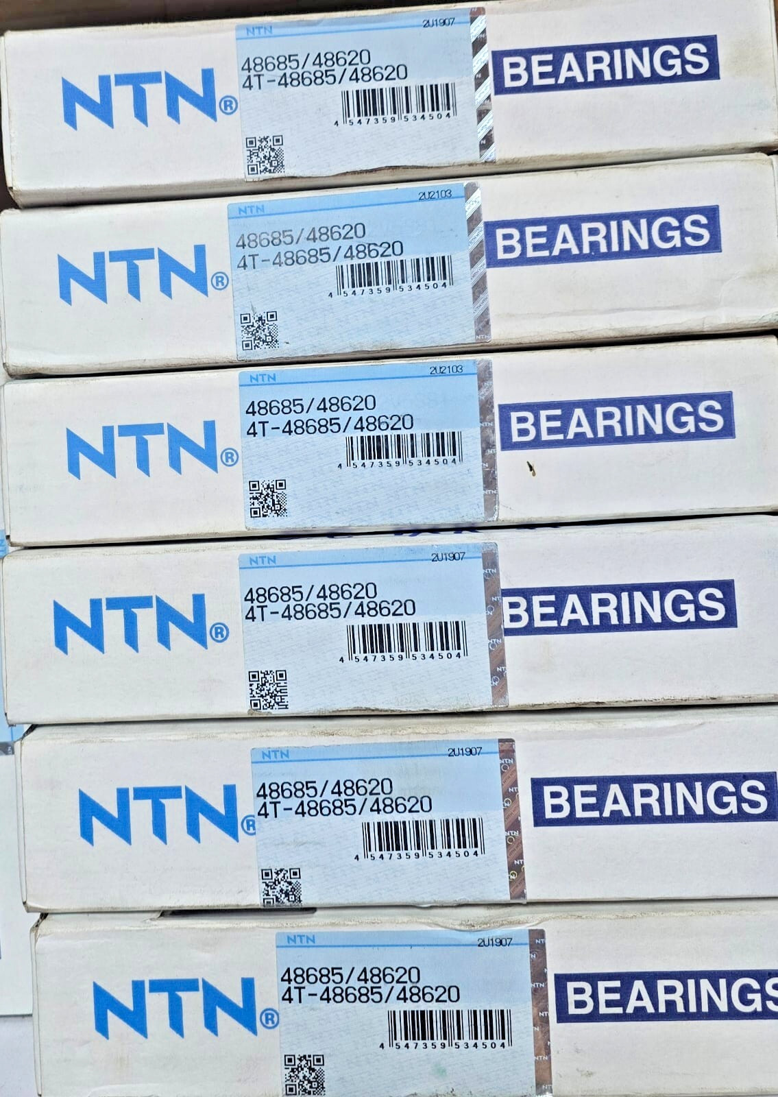 4T – 48685/ 48620 Tapered Roller Bearing NTN Japan 48685/48620 Complete Set NEW
