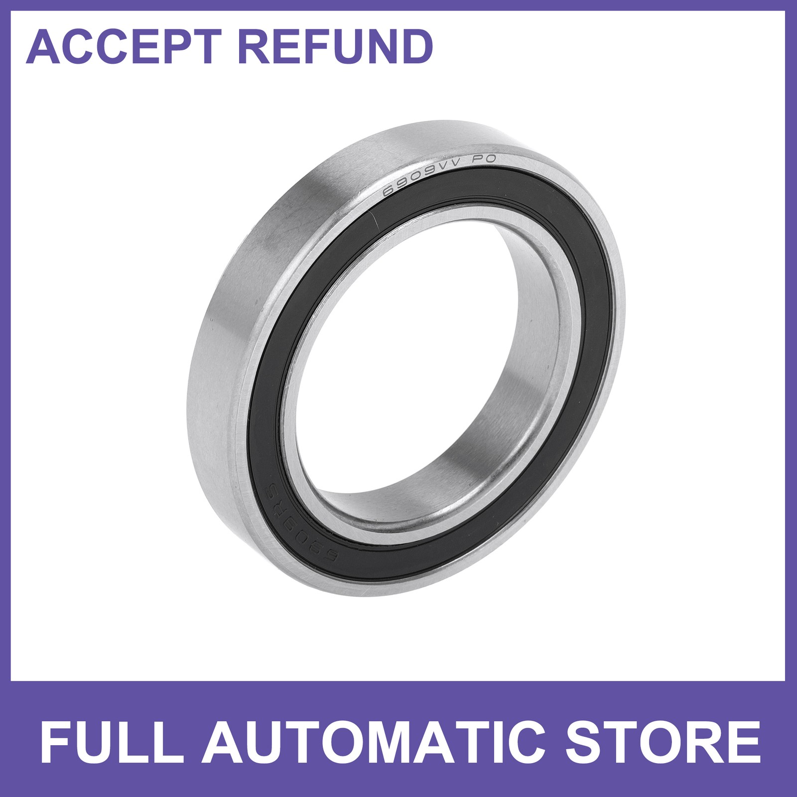 6909VV Deep Groove Ball Bearings P0 45x68x12mm 1pc Scooter Skateboard Wheels