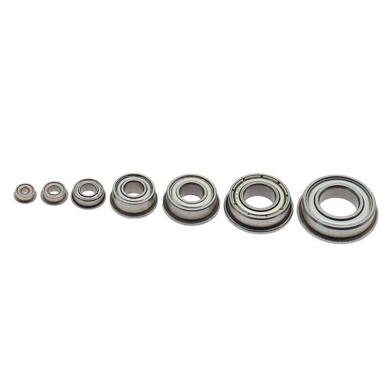 Flange Bearings 2mm 3mm 4mm 5mm 6mm 8mm 10mm Motor Flanged Bearing Miniature