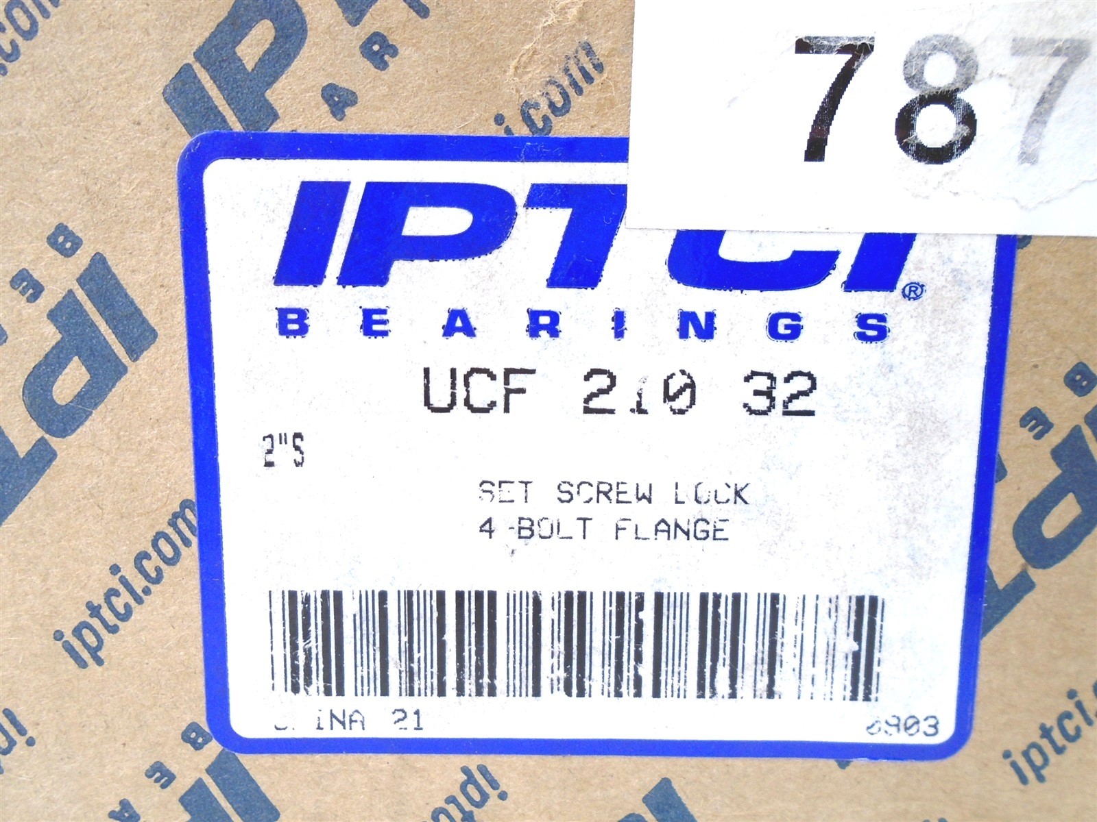 IPTCI – UCF210-32 – 2 in. Flange Mount BALL BEARING – (NEW in BOX)