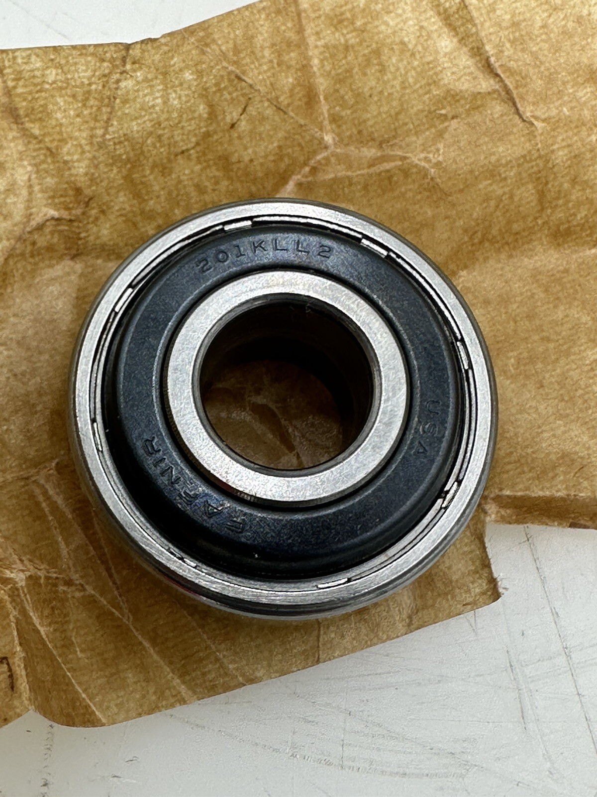 TIMKEN / FAFNIR 201KLL2 Single Row Ball Bearing Made in USA 88501 NEW OEM