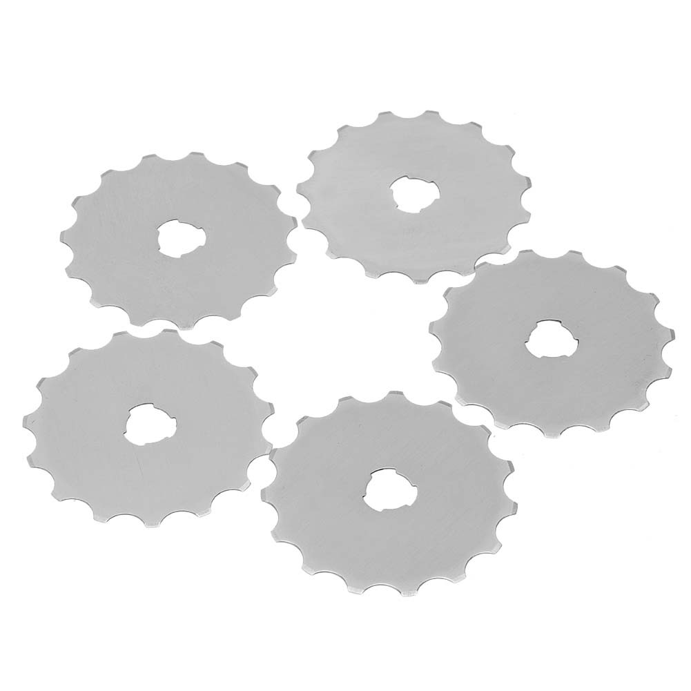 5PCS 45mm Cutter Blade Wear Resistant Quilting Tool For Leather