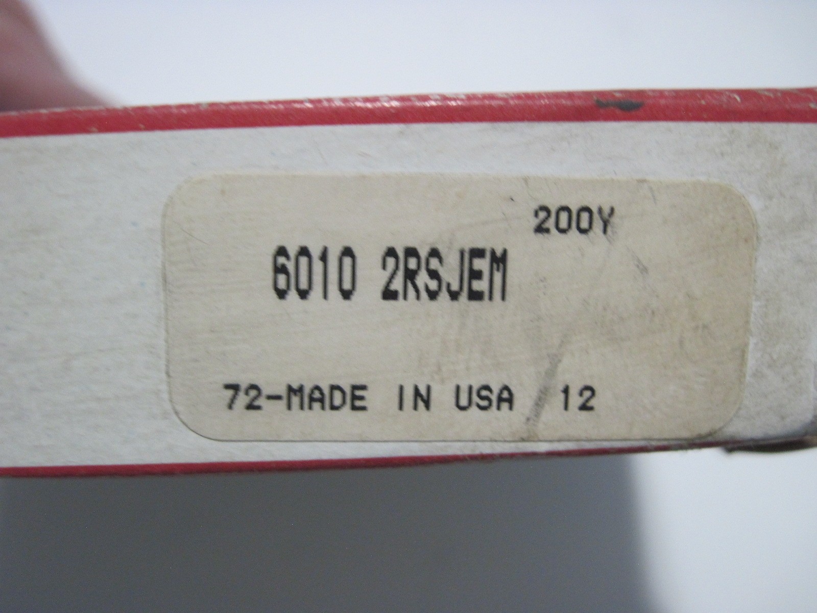 NOS SKF 6010 2RSJEM Deep Groove Bearing 50x80x16mm USA