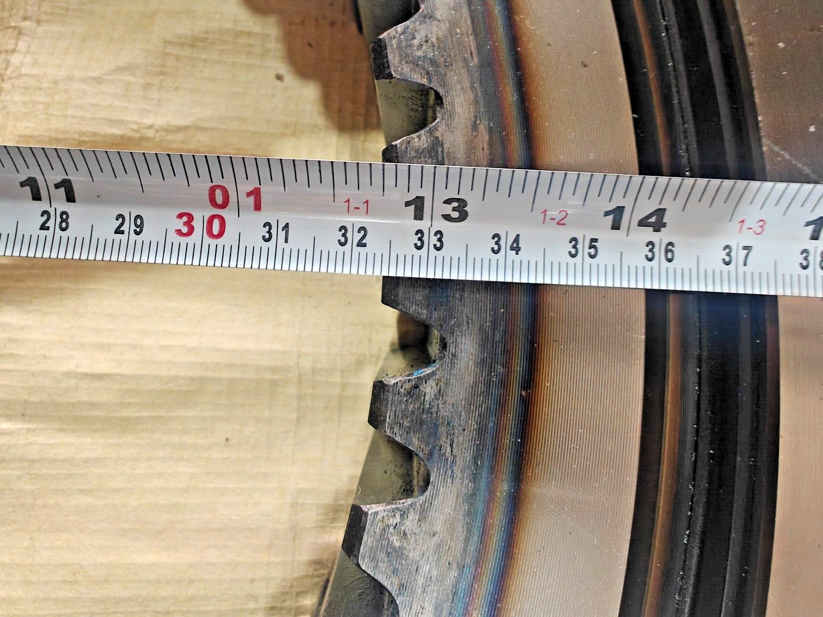 Internal Gear Teeth Slewing Ring Rotary Bearing 325 mm x 520 mm D 501 036 324B0