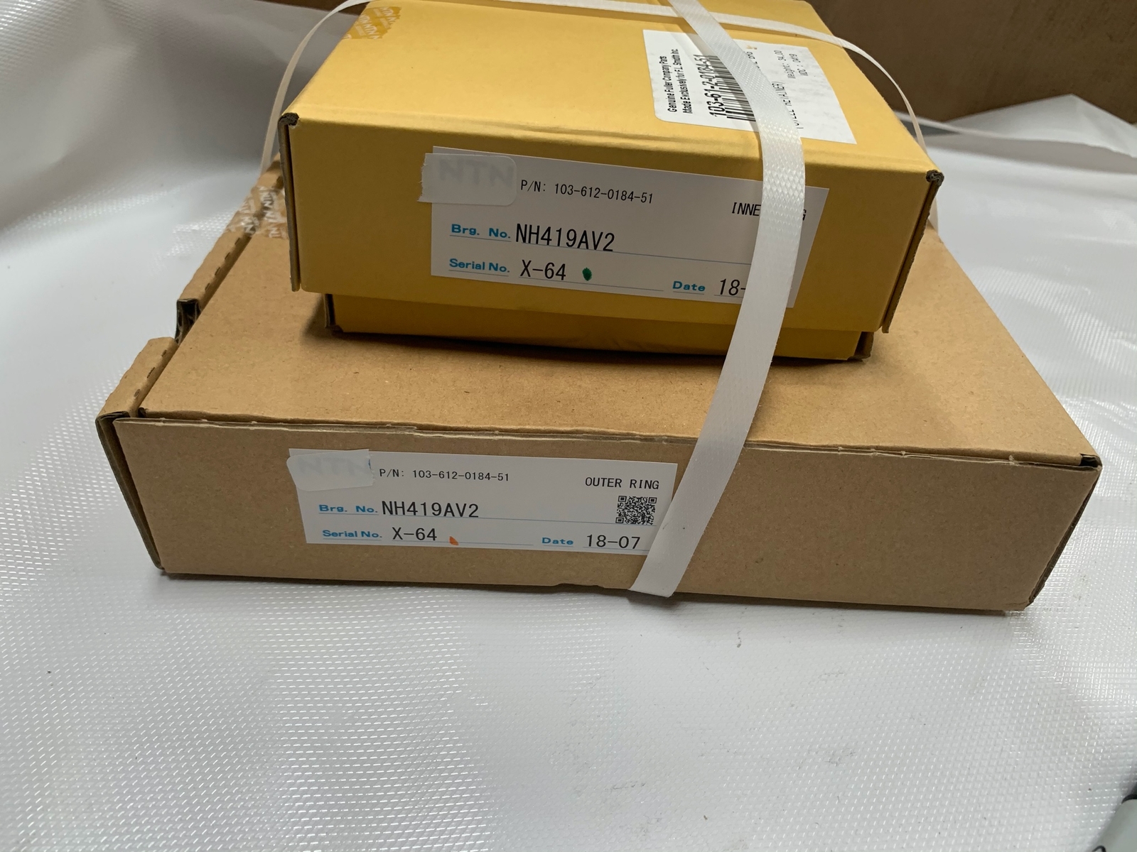 NTN Cylindrical Roller Bearing 419A NH419AV2 HJ419A 96x240x55mm Japan