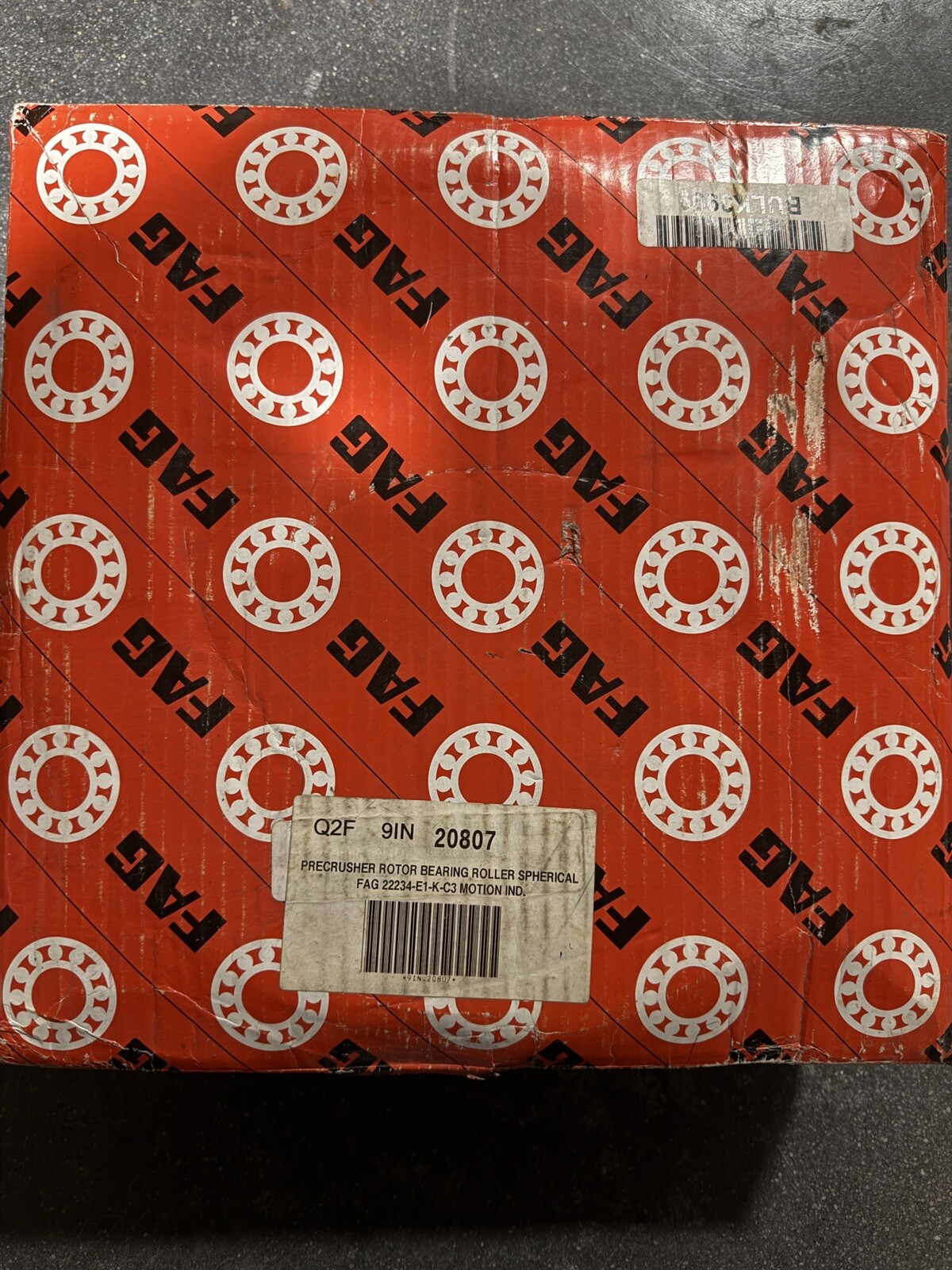 22234-E1-K-C3 FAG Spherical Roller Bearing-170x310x86mm Made In Germany !