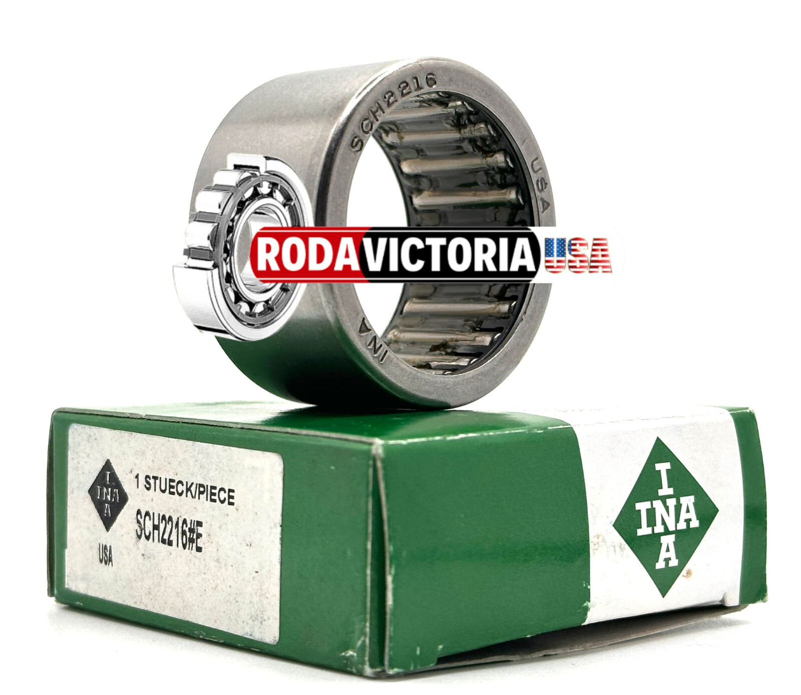INA USA SCH2216 Drawn Cup Needle Roller Bearing 1.375″ x 1.750″x 1.000″ BHA2216Z