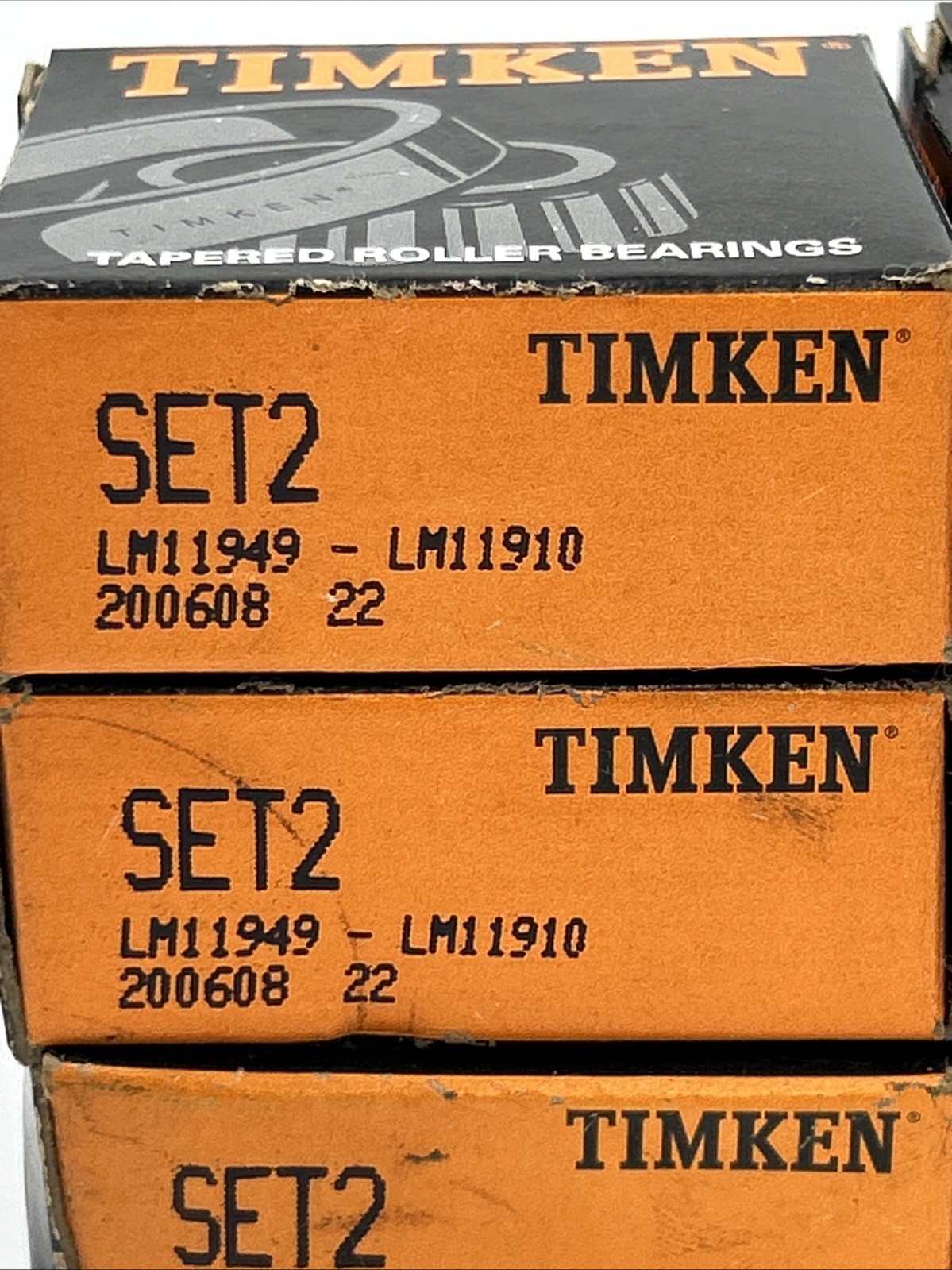 Timken Set2 LM11949 & LM11910 Cup & Cone