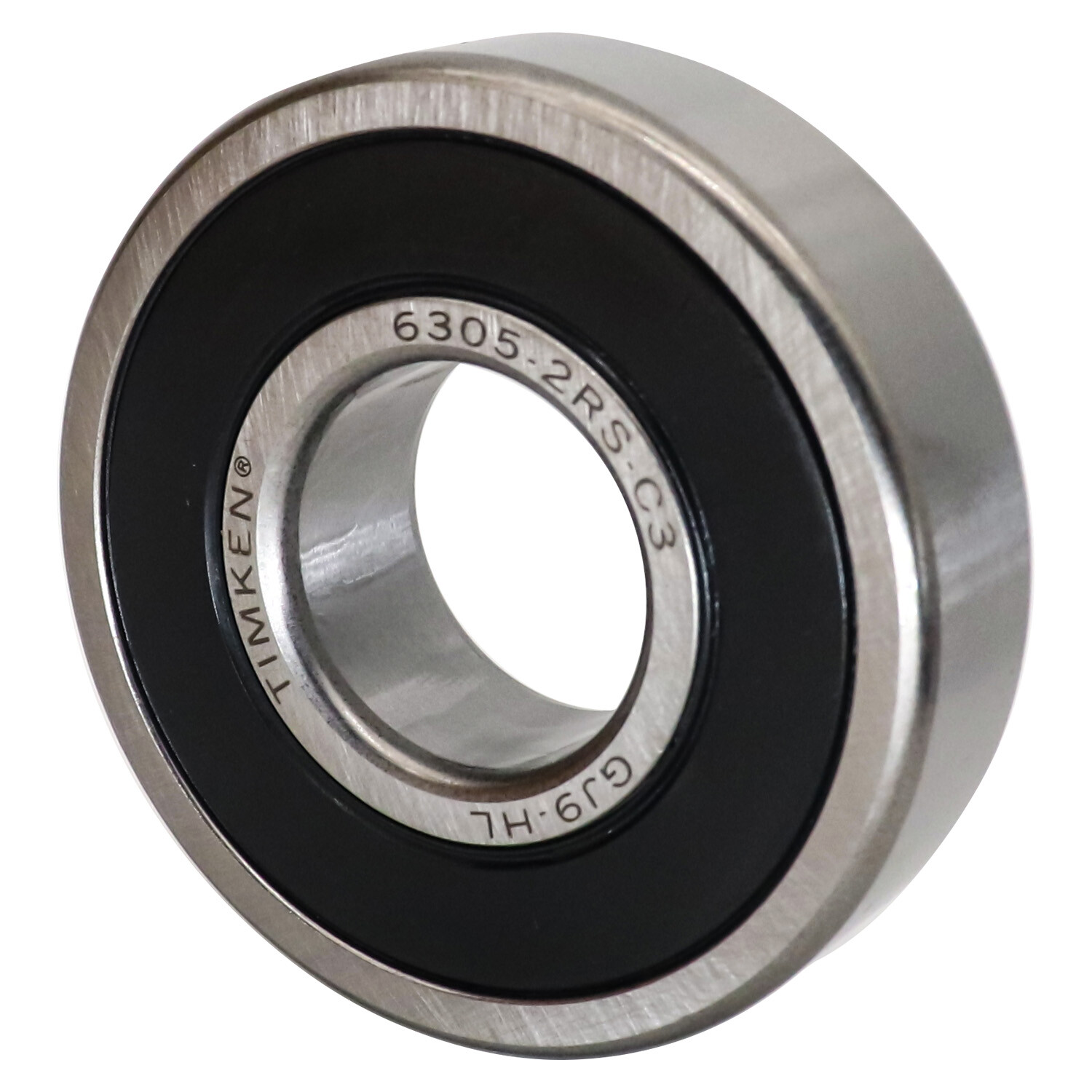 (2 PACK) TIMKEN 6305-2RS/C3 Double Rubbers Seal Ball Bearing 25X62X17mm NEW