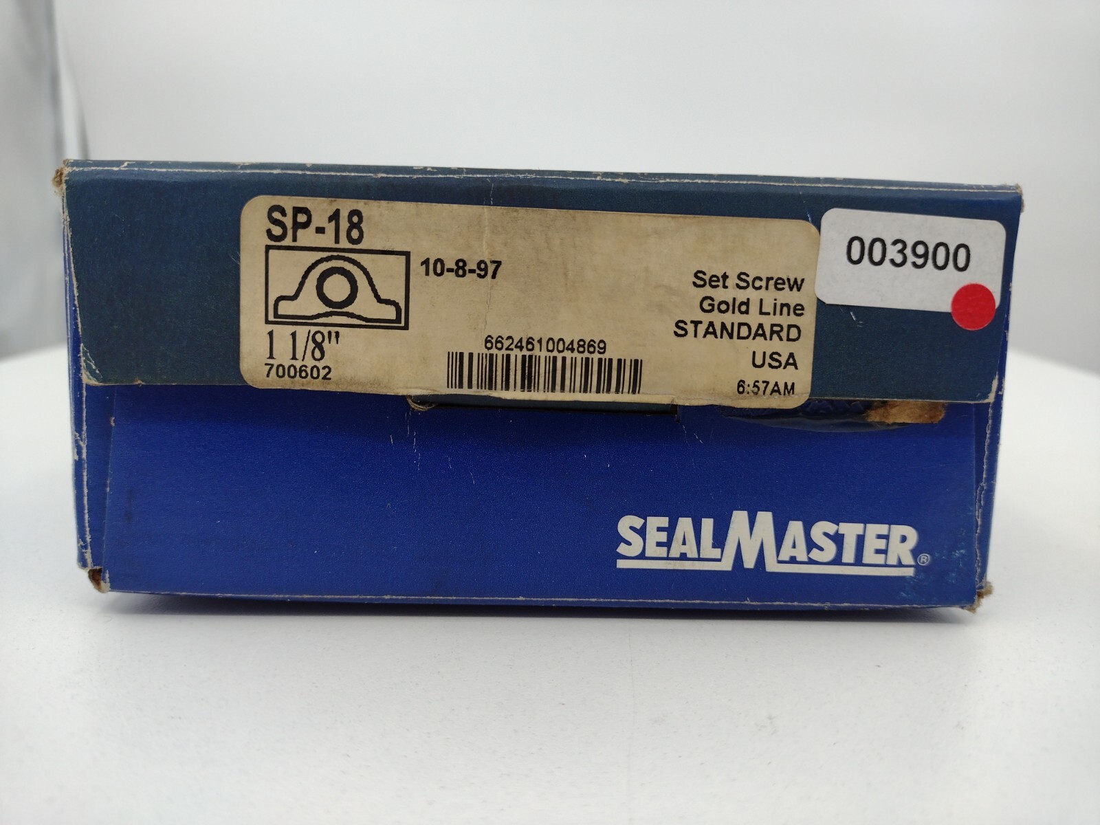 SealMaster SP-18 1 1/8″ Pillow Block Ball Bearing Unit – 2-Bolt Base